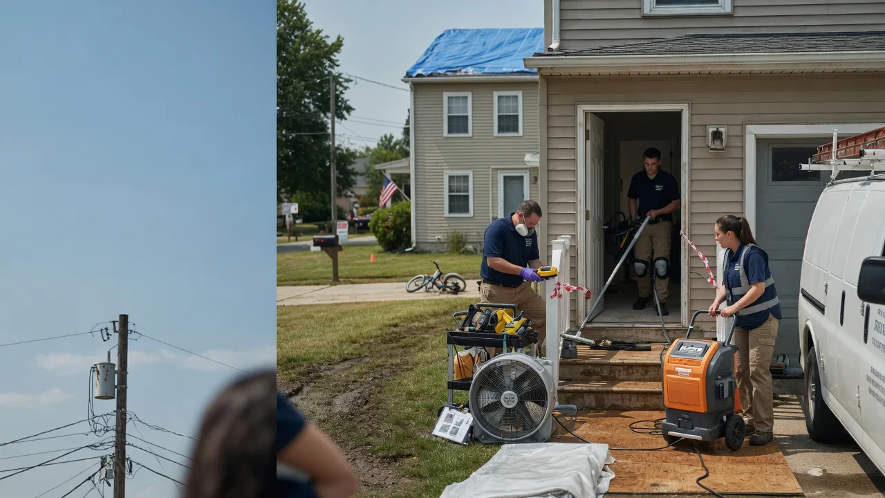 Water Damage Repair in Halstead, KS near me
